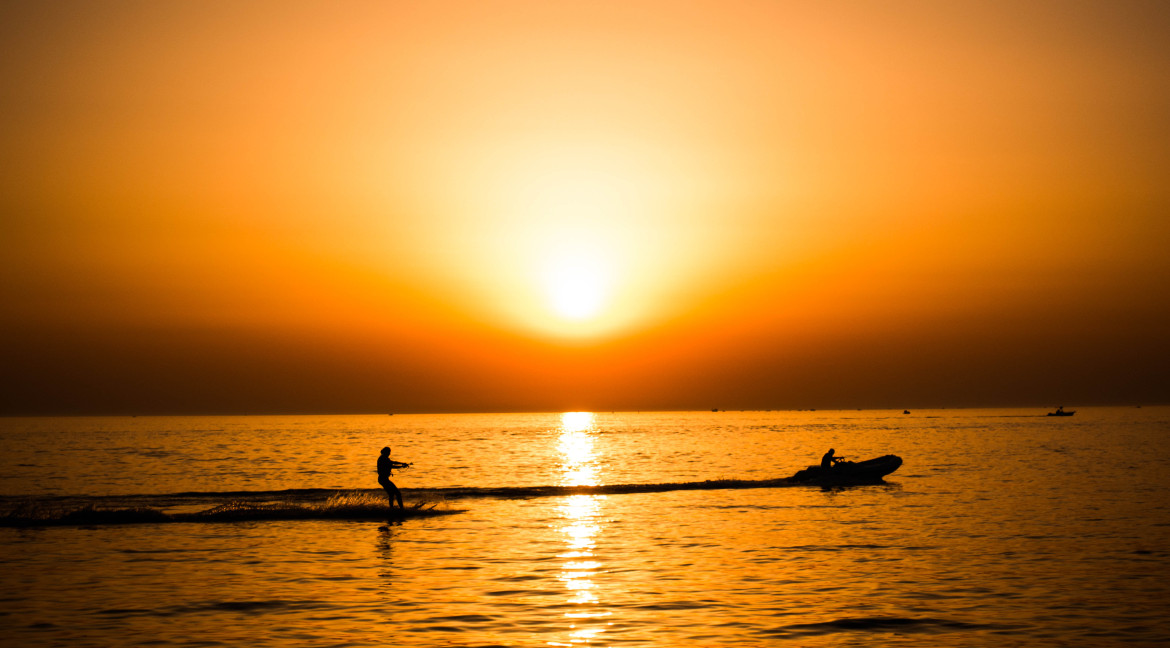 water skiing in torquay
